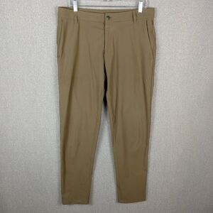 Lululemon Commission Pants Mens Size 34 Warpstreme Classic Fit Chino Performance